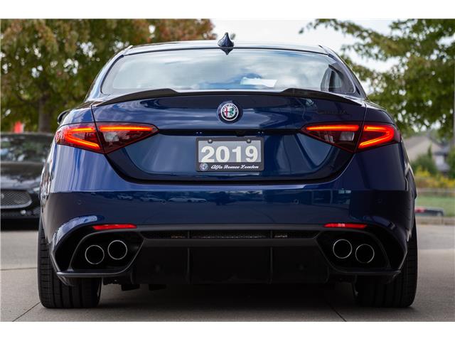 2019 Alfa Romeo Giulia Quadrifoglio (Stk: MU267) in London - Image 9 of 35