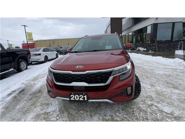 2021 Kia Seltos SX Turbo (Stk: 26068-1) in Sudbury - Image 4 of 26